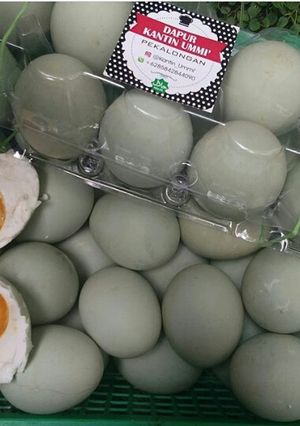 Foto resep Telur Asin rasa bawang