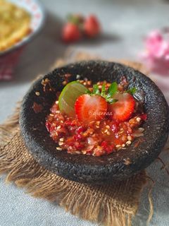 Foto resep Sambal Strawberry