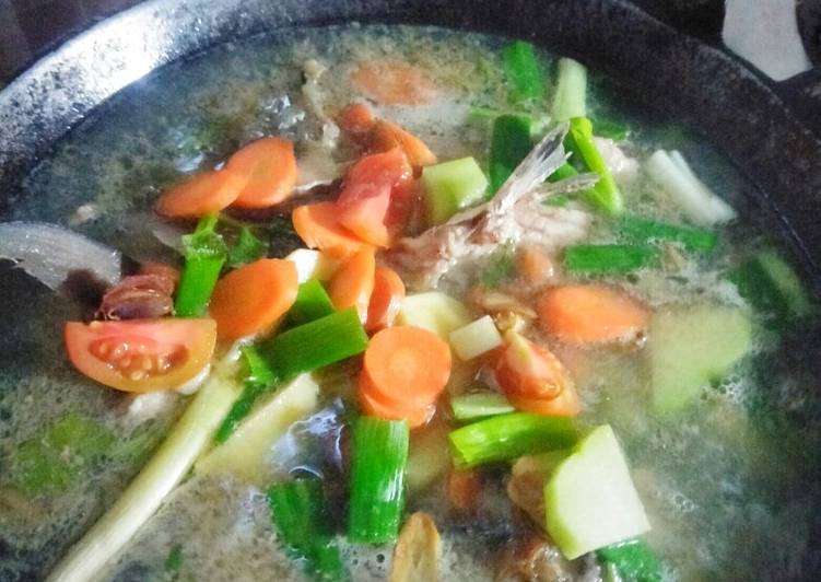Resep Soup ikan tenggiri - sehat segar Lezat