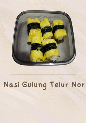 Foto resep Nasi Gulung Telur Nori