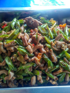 Foto resep Oseng buncis dan usus