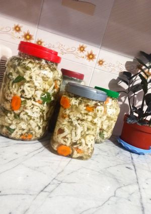 عکسی از دستور کلم شور