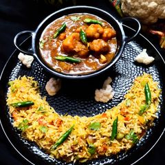 रेस्टोरेंट स्टाइल फूलगोभी मंचूरियन A picture of रेस्टोरेंट स्टाइल फूलगोभी मंचूरियन.
