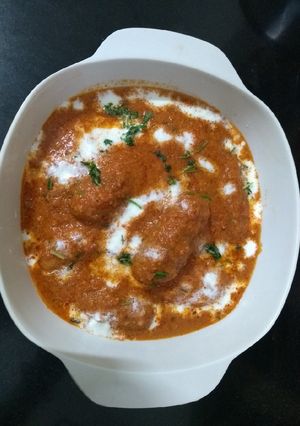 A picture of Malai kofta (vrat special).