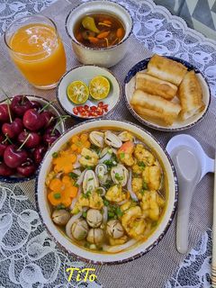 Hình của món Bánh canh tôm.