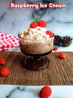 Foto resep Raspberry Ice Cream