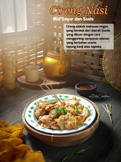 Foto resep Cireng Nasi mix Sayur dan sosis