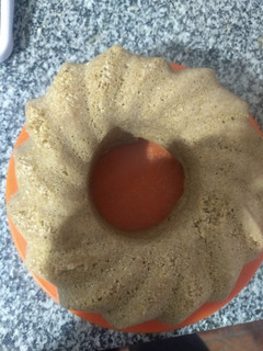 Una foto de Budín de avena (sin harinas, sin azúcar)