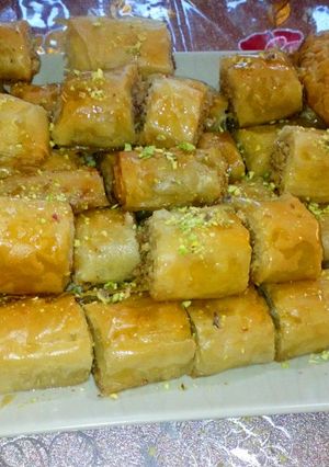 صورة لوصفة بقلاوه