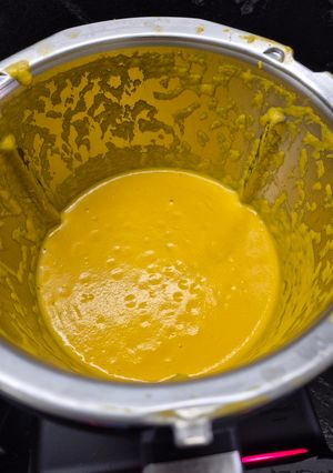 Una foto de Crema de zanahoria