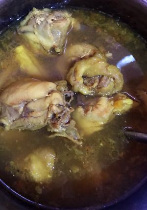 Foto resep Lempah Kuning Ayam Khas Bangka