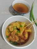 Odeng ala ala Lawson (dari sisa nasi)