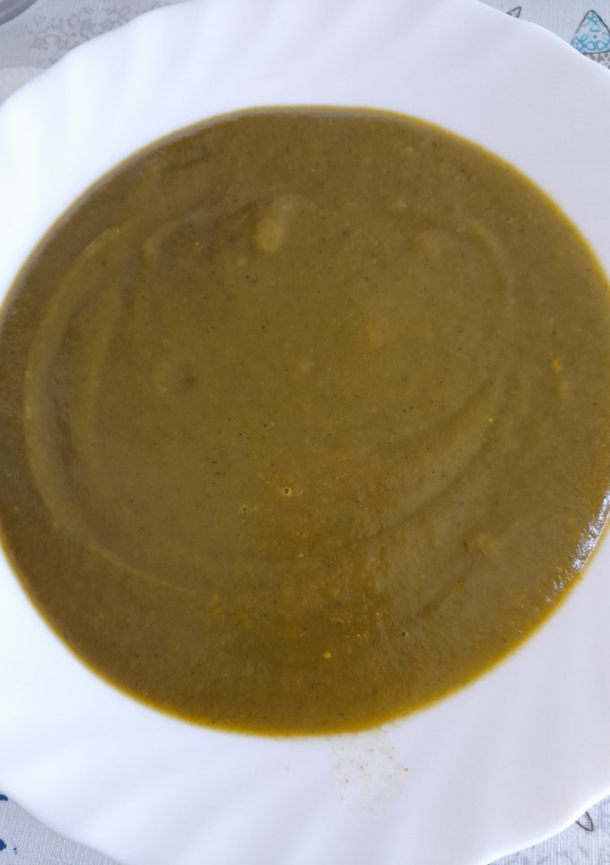 Una foto de Puré de verduras