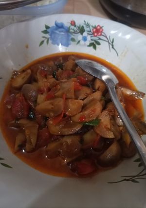 Foto resep Jamur kecap pedas