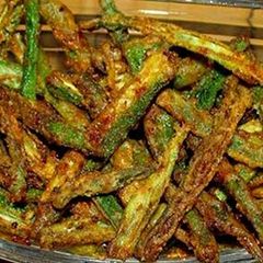 Bhindi Chaat A picture of Bhindi Chaat.