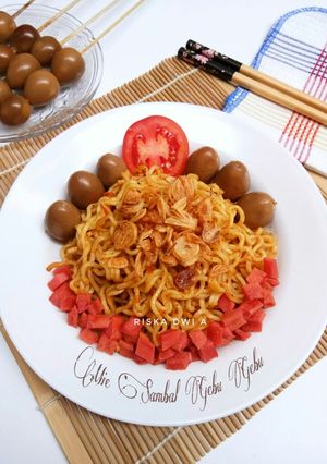 Foto resep Mie Sambal Gebu Gebu