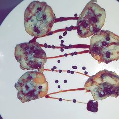 A picture of Chocolate cheese balls.