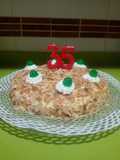 Tarta sara con Thermomix