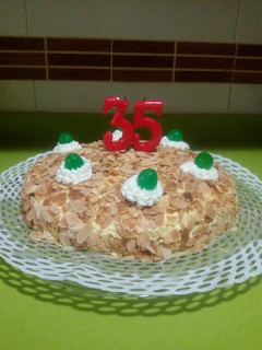 Una foto de Tarta sara con Thermomix