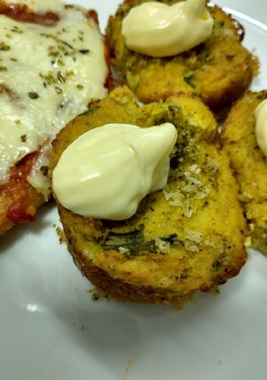 Una foto de Muffins soufle de COLIFLOR