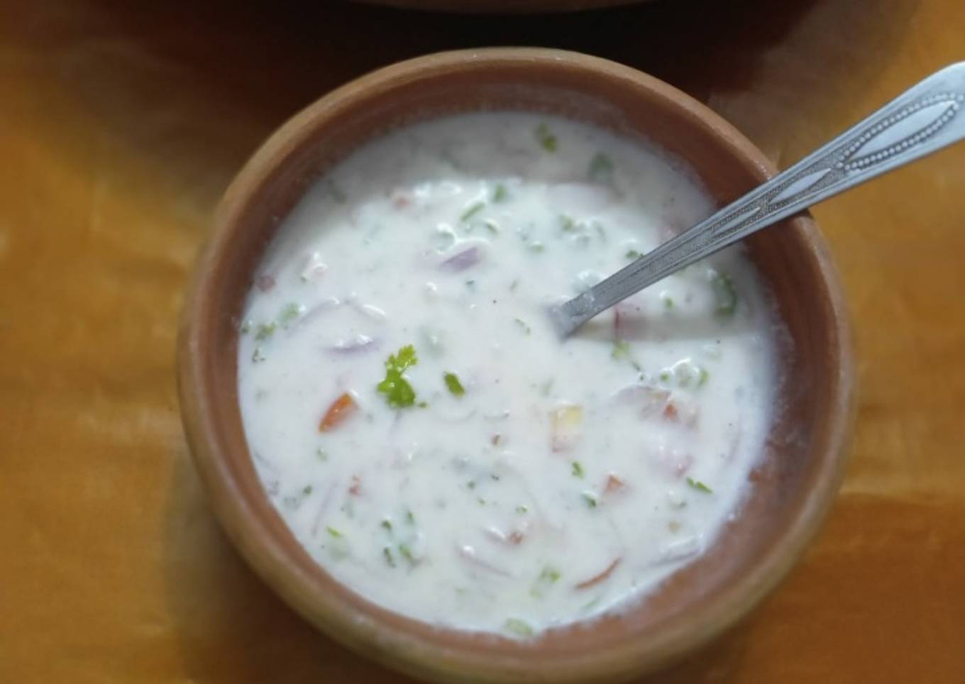 Vegetable raita