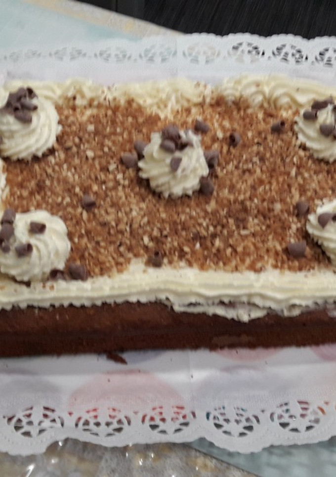 Una foto de Tarta de canela y.........