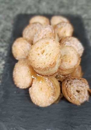 Una foto de Galletitas hojaldradas