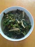 Sayur Daun pepaya Jepang Teri Santan