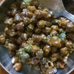 Masala chana A picture of Masala chana.