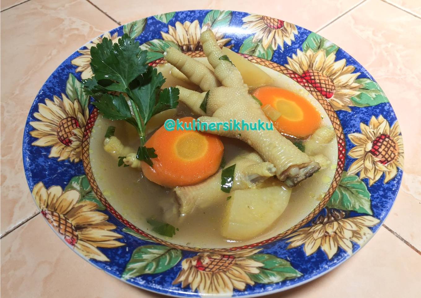 Sop Ceker Ayam