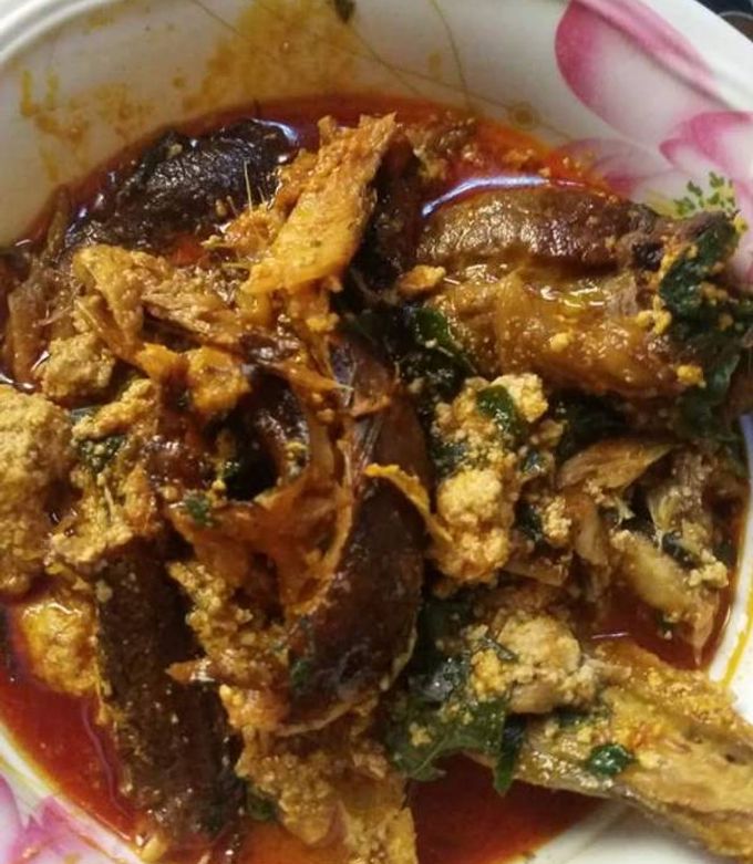 Egusi Soup With Smoked Fish Recipe by Amaka iheke - Cookpad