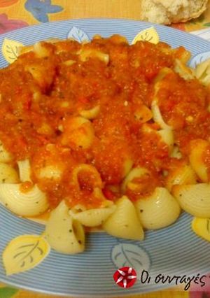 Φωτογραφία της συνταγής Spicy Κόκκινη Σάλτσα για ζυμαρικά