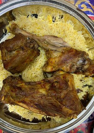 صورة لوصفة مندي اللحم بالفرن