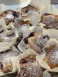 Muffins de Frambuesas y Arándanos ¡Sin Gluten y Sin Lactosa!