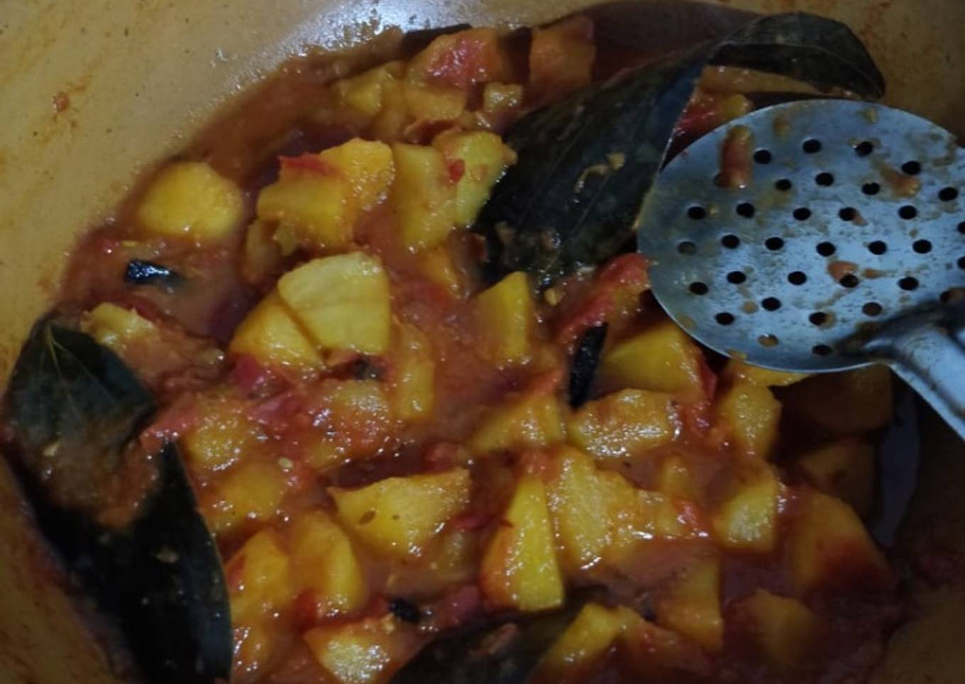 Apple ki sabji