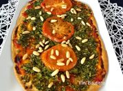 Una foto de pizza de acelga