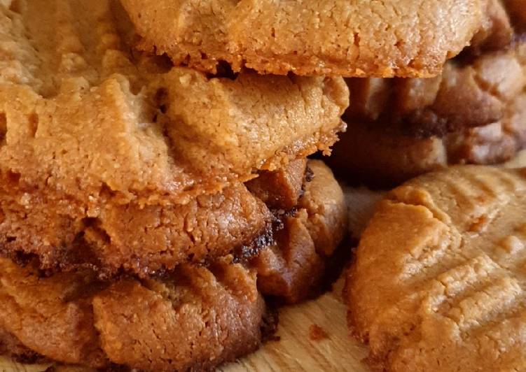 Step-by-Step Guide to Prepare Perfect Easy Peanut Butter cookies