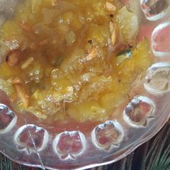 Raw muskmelon murabba A picture of Raw muskmelon murabba.