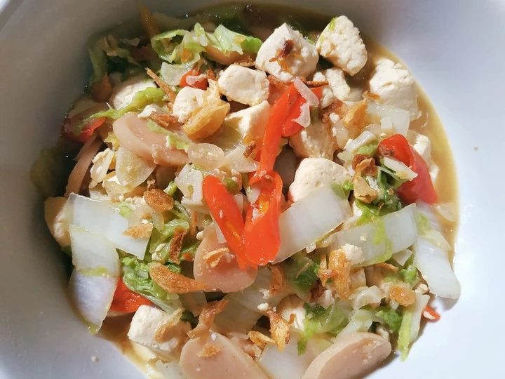 Langkah Gampang Membuat Resep Tumis Sawi Putih Tahu Sosis yang Menggugah Selera Anti Ribet, Menggugah Selera