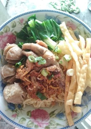 Foto resep Mie ayam #abang2 ala aq.. 😊