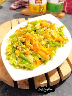 Foto resep Tumis Buncis, Wortel dan Telur