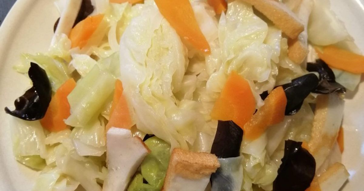 Sauteed Cabbage Mix Recipe By Meme