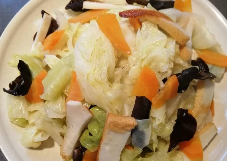 Easiest Way to Prepare Ultimate Sauteed Cabbage Mix