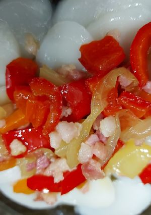 Zöldséges rizstallèr recept fotója