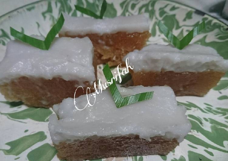 Resep bikin Kue Talam Singkong menu kue-sehari hari