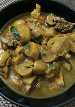 Foto resep Ayam Jamur Isian Mie Ayam
