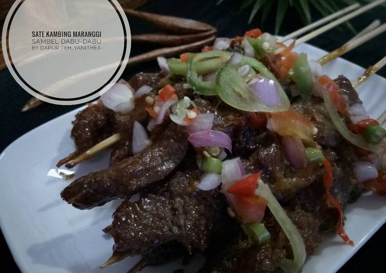 Sate Kambing Maranggi Sambel Dabu-Dabu #KitaBerbagi