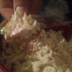 A picture of Crab Salad.