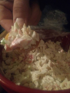 A picture of Crab Salad.