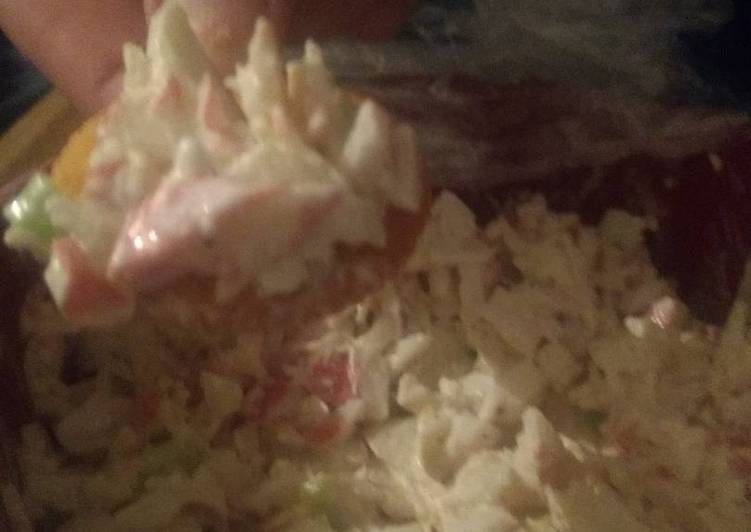 Recipe of Super Quick Homemade Crab Salad